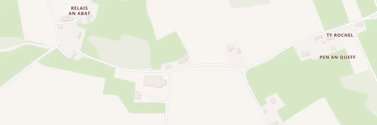 Plan du 1 Run an Quérou à Plougonver