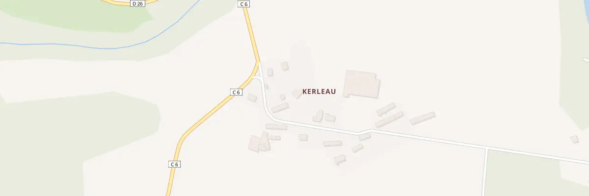 Plan du 7 Kerleau à Cléguer