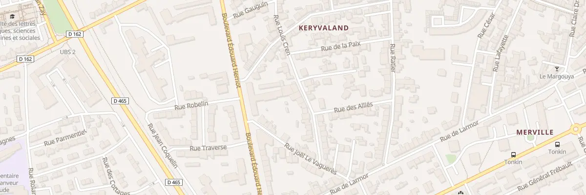 Plan du 51 Rue Louis Cren à Lorient