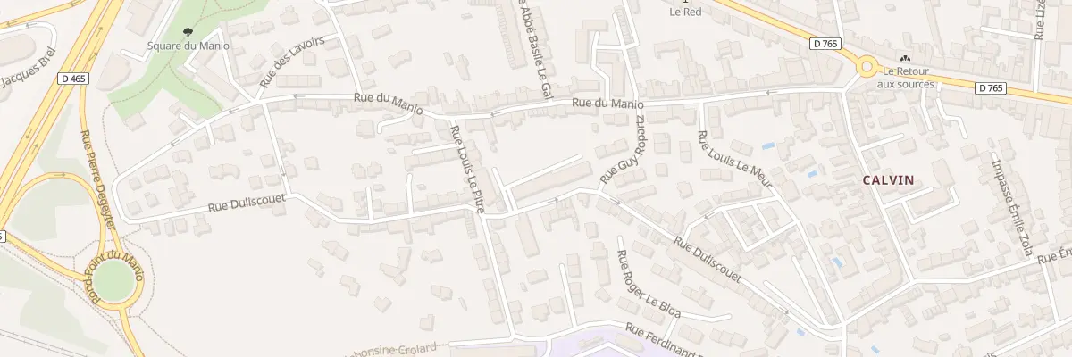 Plan du 41 Rue Duliscouët à Lorient
