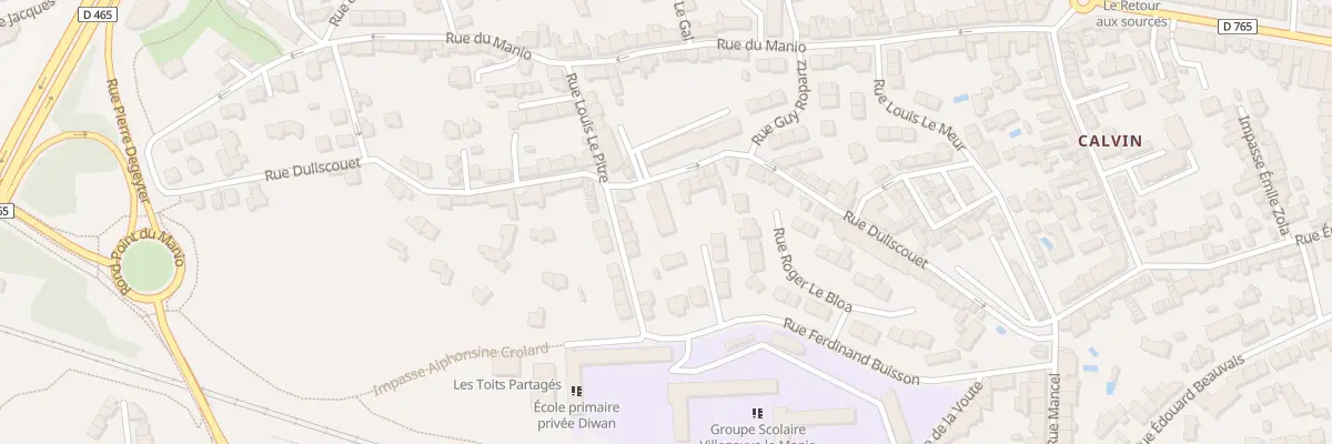 Plan du 52A Rue Duliscouët à Lorient