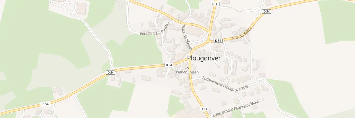 Plan du 8 Rue des Hortensias à Plougonver
