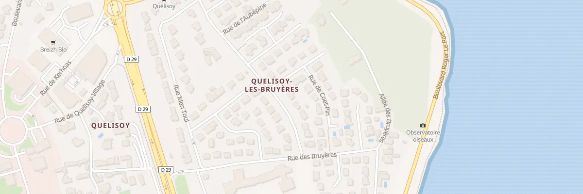 Plan du 9 Rue de Quelisoy à Larmor-Plage