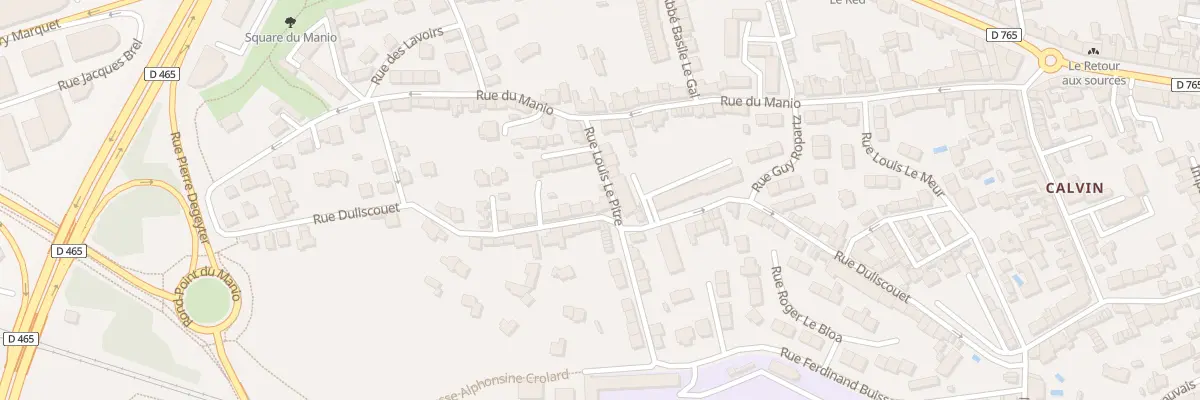 Plan du 53 Rue Duliscouët à Lorient