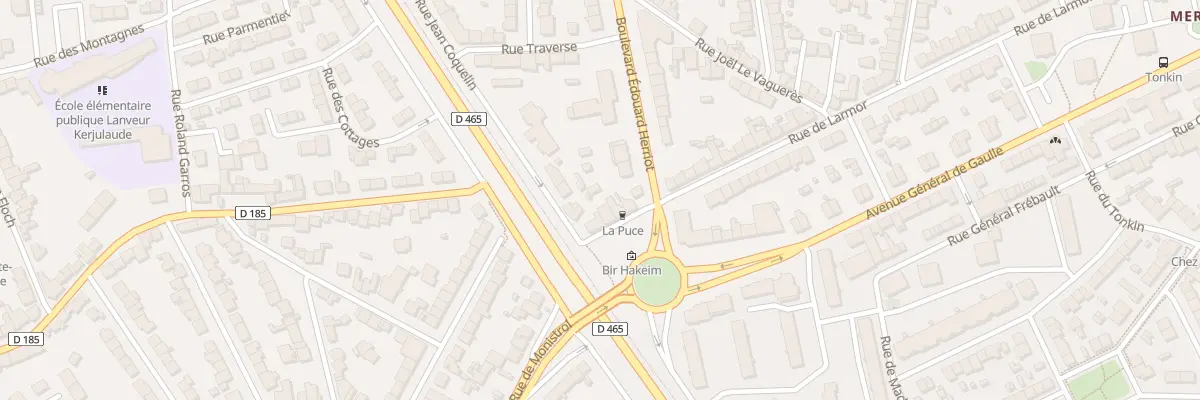 Plan du 185 Rue de Larmor à Lorient
