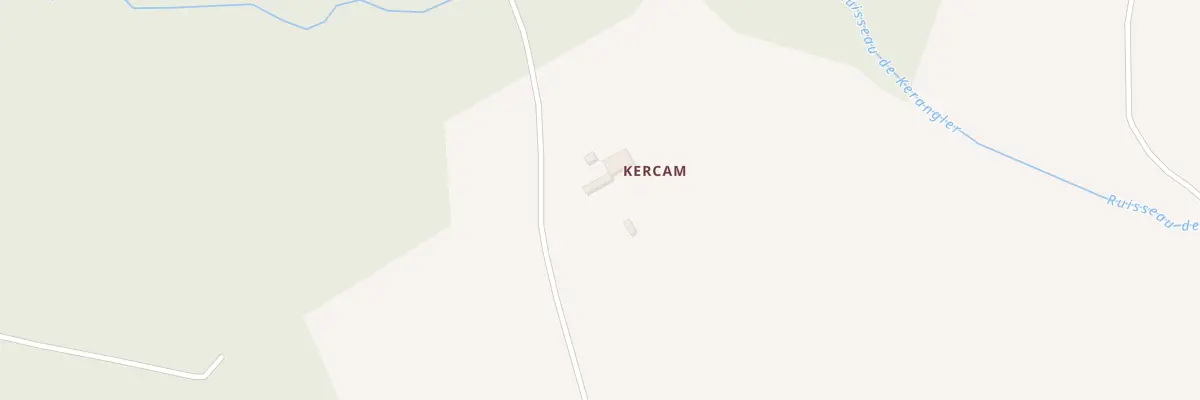 Plan du 1 Kercam à Saint-Servais