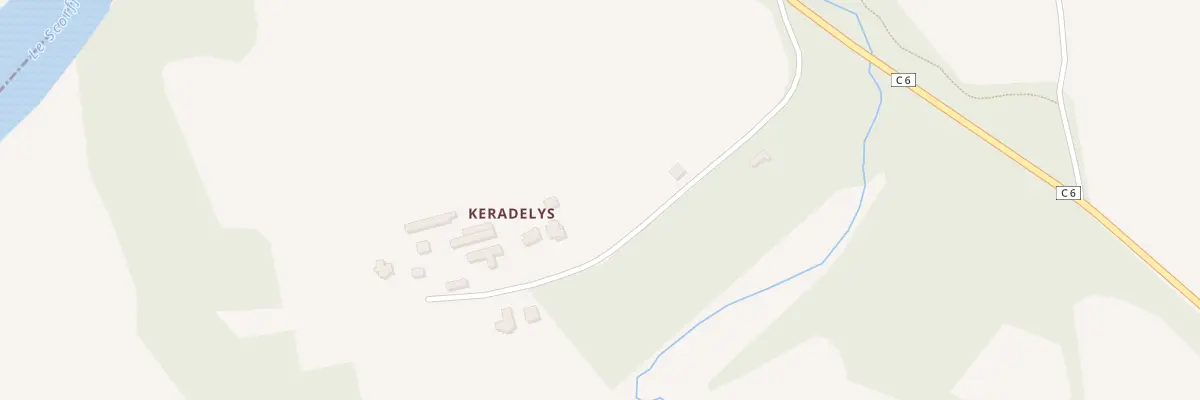 Plan du 6899 Kéradélys à Caudan