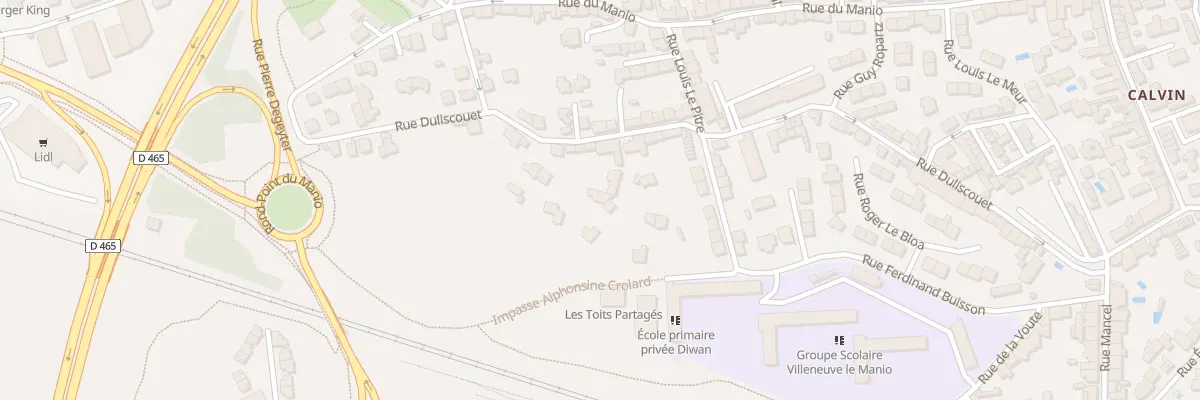 Plan du 14 Rue Rachel Louise Carson à Lorient