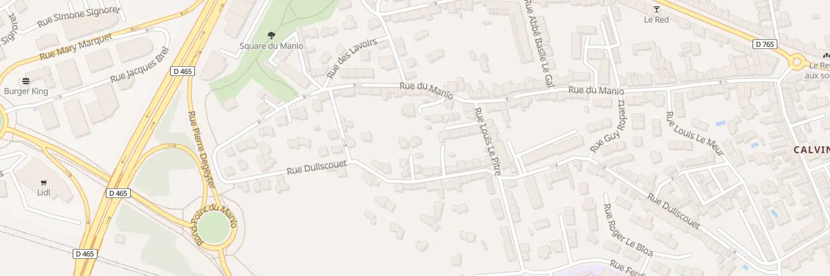 Plan du 2 Rue Marie-Léontine Bordes-Pène à Lorient