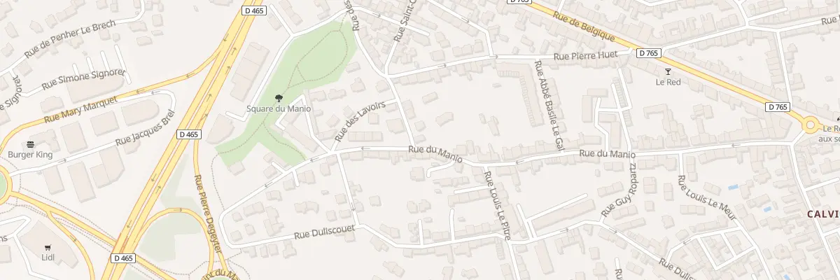 Plan du 79 Rue du Manio à Lorient