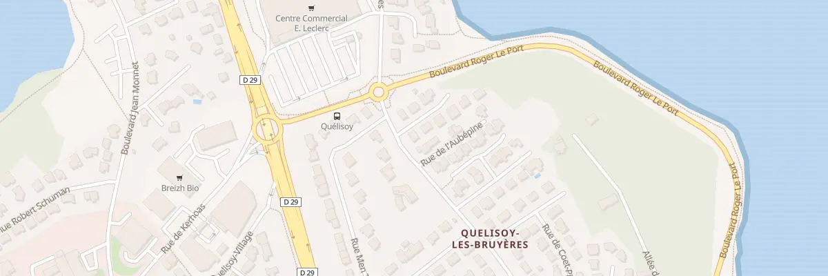 Plan du 1 Rue Lann Haliguen à Larmor-Plage
