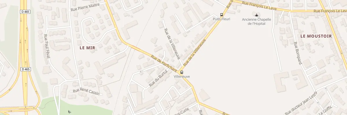 Plan du 5 Rue de Kerfichant à Lorient