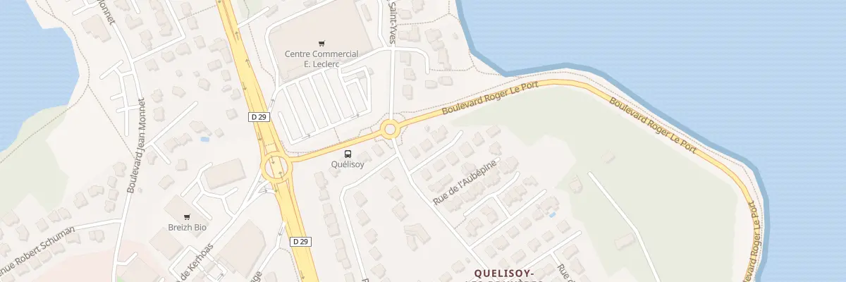 Plan du 2 Rue Lann Haliguen à Larmor-Plage