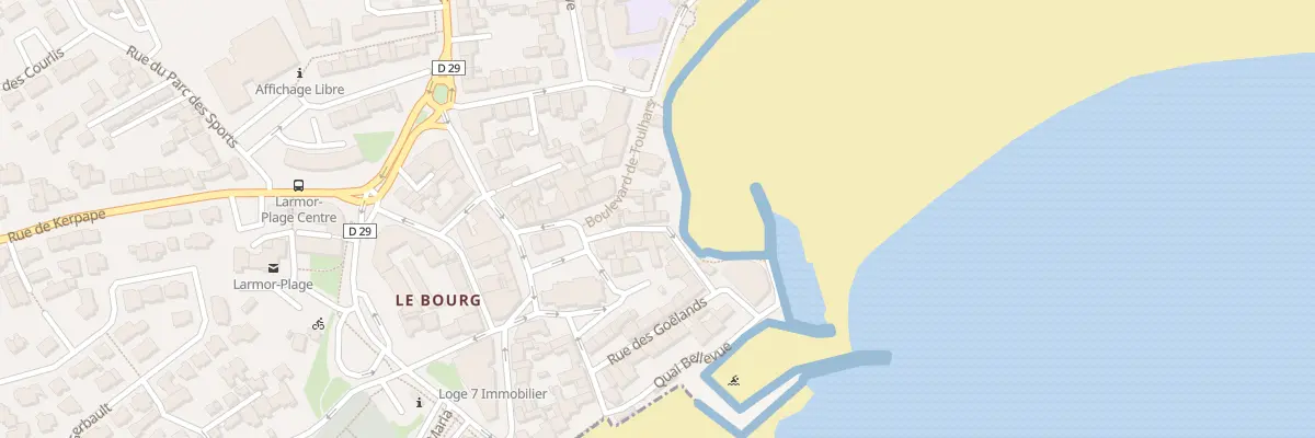 Plan du 4 Rue du Port à Larmor-Plage