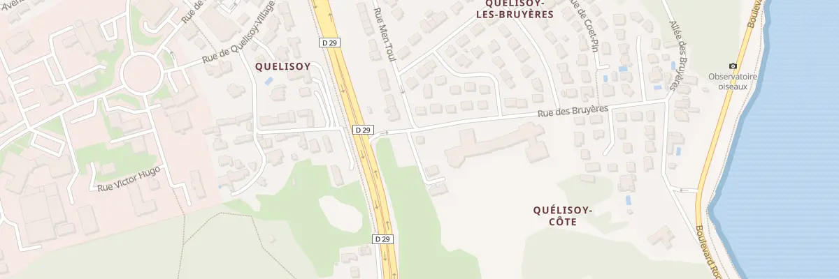 Plan du 3 Rue des Bruyères à Larmor-Plage
