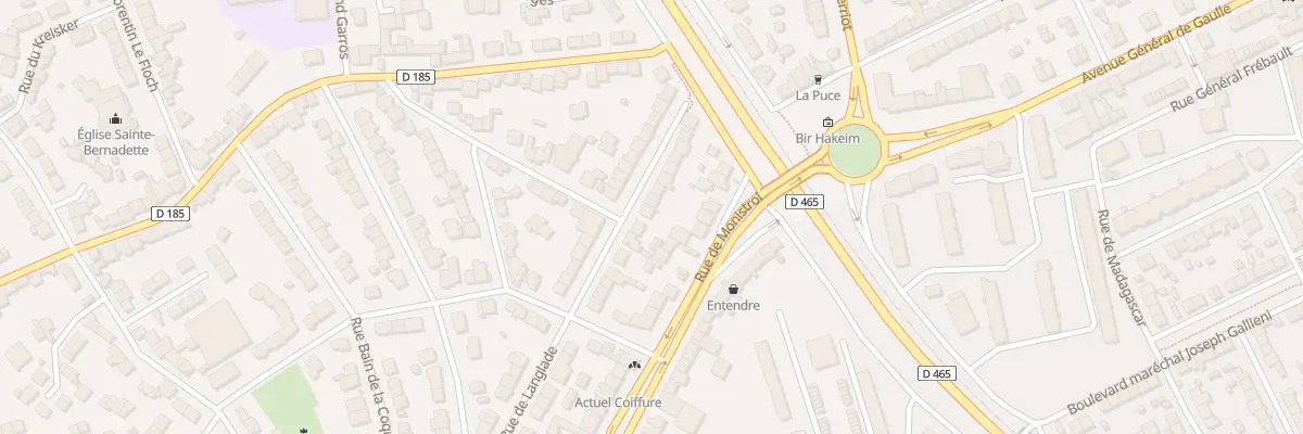 Plan du 18 Rue de Langlade à Lorient