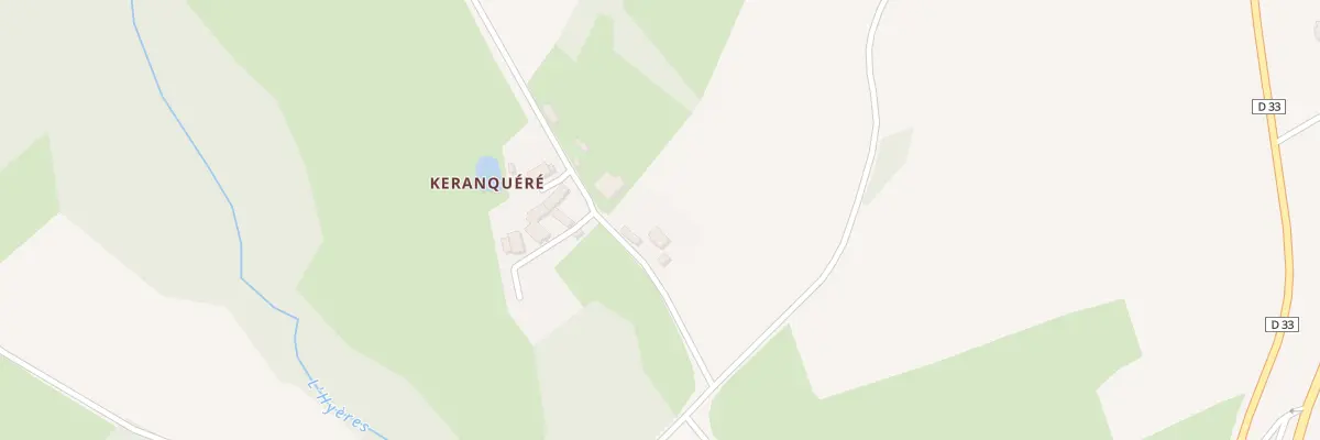 Plan du 1 Keranquere à Callac