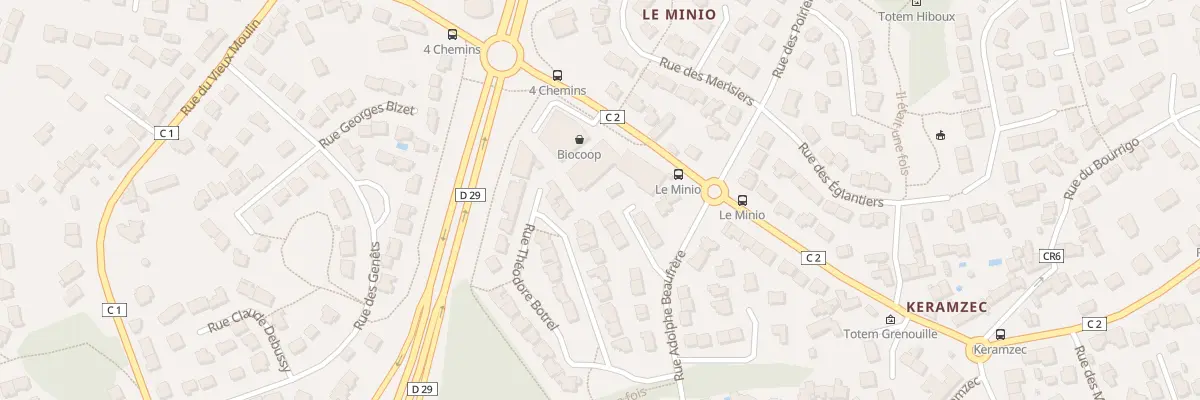 Plan du 3 Rue du Minio à Larmor-Plage