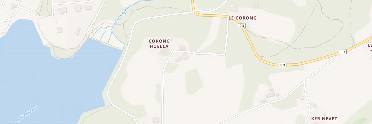 Plan du 5 Corong Huellan à Glomel