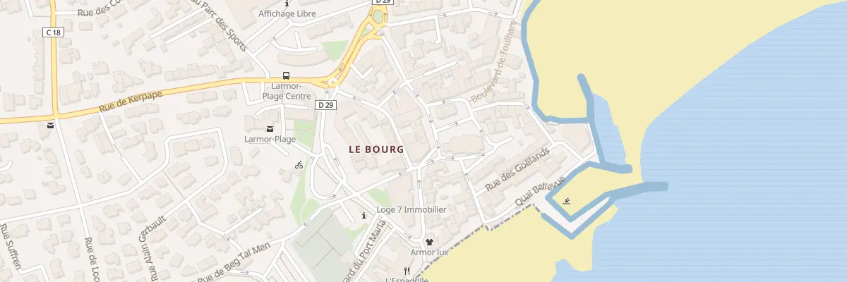 Plan du 5 Pl Notre Dame à Larmor-Plage