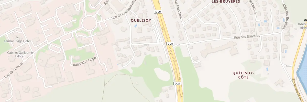 Plan du 31 Rue Quelisoy Village à Larmor-Plage