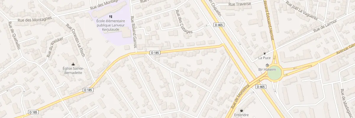 Plan du 26 Rue de Kerpape à Lorient