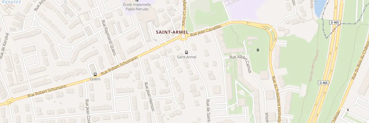 Plan du 60 Rue de St Armel à Lorient