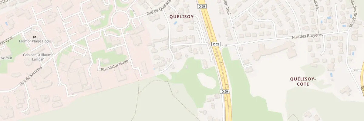 Plan du 23B Rue Quelisoy Village à Larmor-Plage