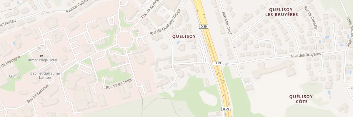Plan du 26T Rue Quelisoy Village à Larmor-Plage