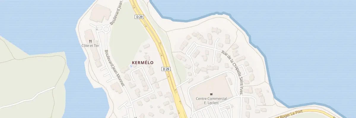 Plan du 64 Rue de la Chapelle Saint Yves à Larmor-Plage