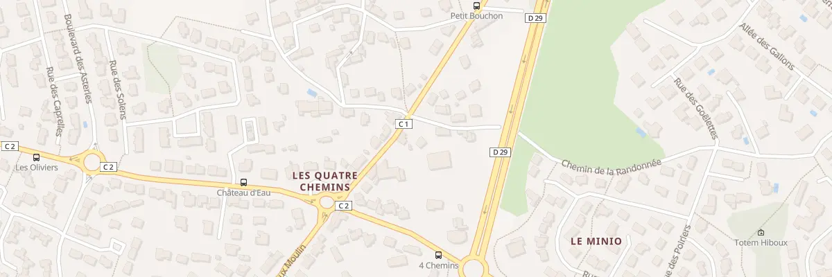 Plan du 47 Rue du Vieux Moulin à Larmor-Plage