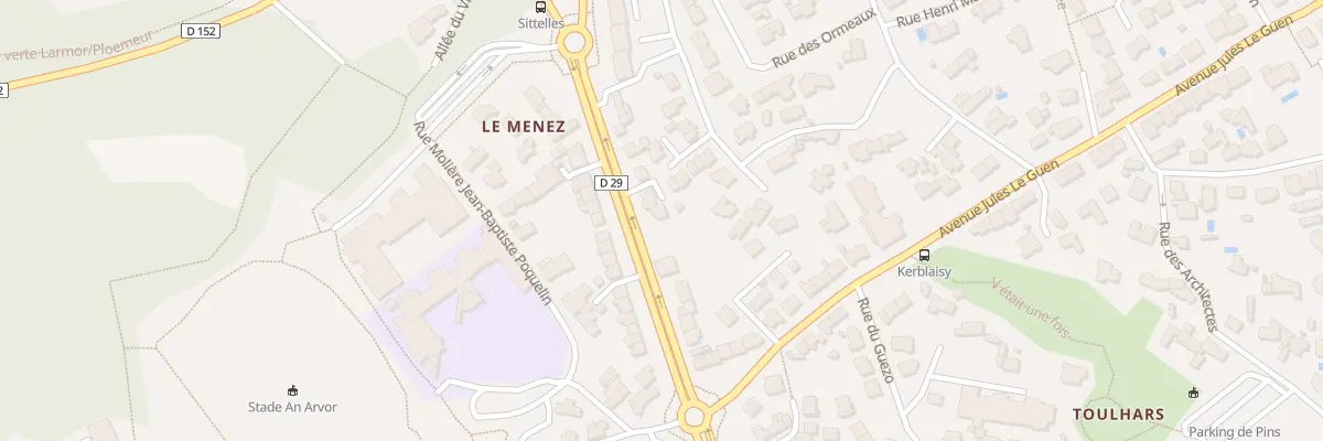 Plan du 15 Rue du Pdt Kennedy à Larmor-Plage