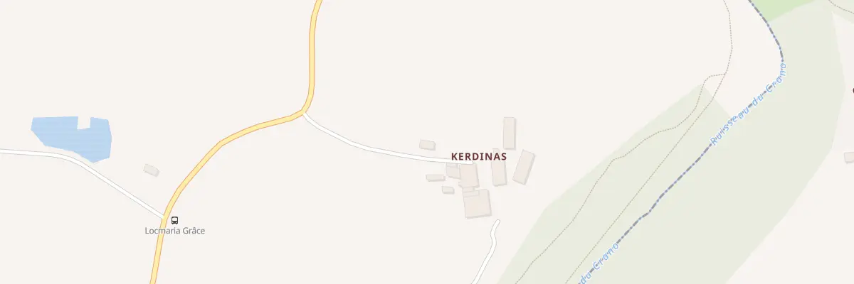 Plan du 5092 Kerdinas à Plouay