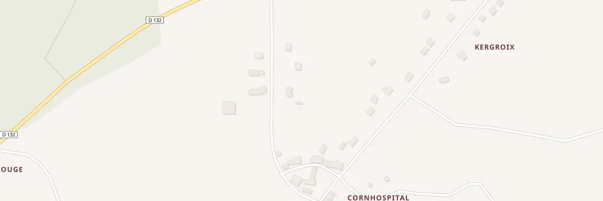 Plan du 5505 Cornospital au Croisty