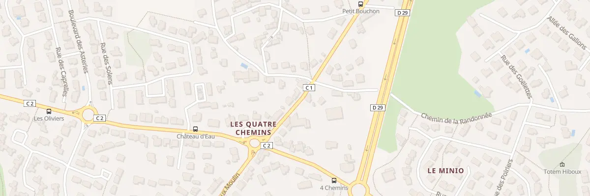 Plan du 58 Rue du Vieux Moulin à Larmor-Plage