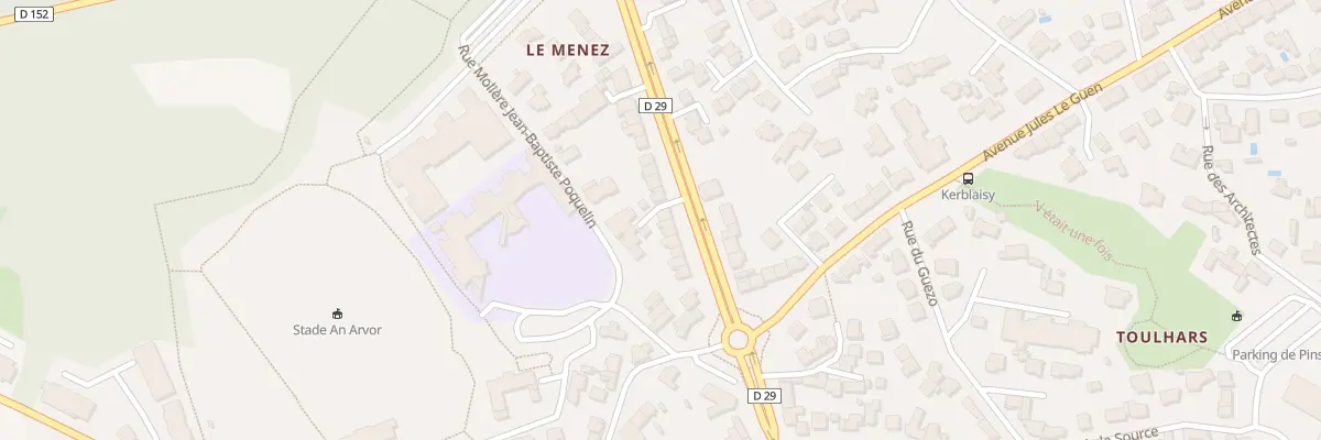 Plan du 16 Rue du Pdt Kennedy à Larmor-Plage