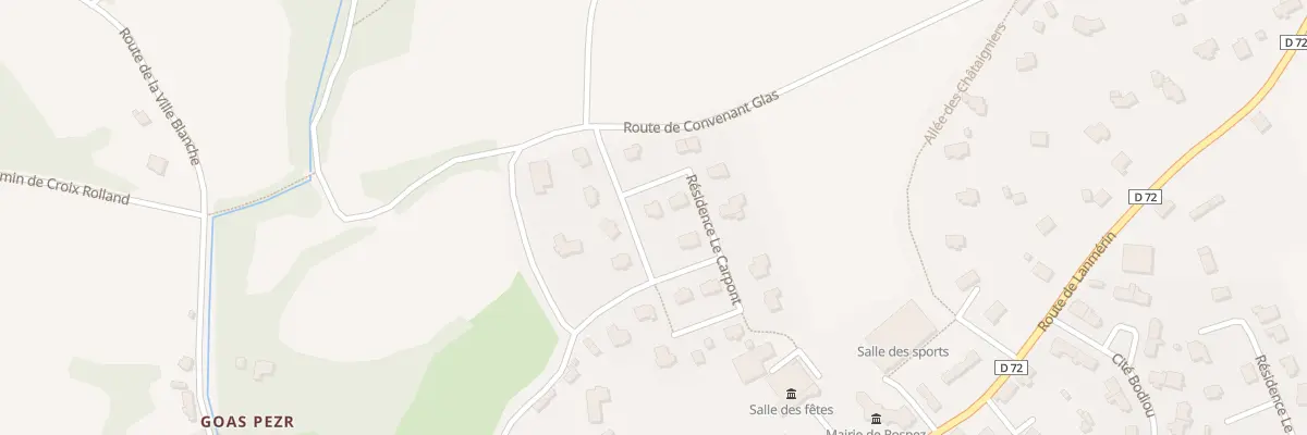 Plan du 19 Lot Le Carpont à Rospez