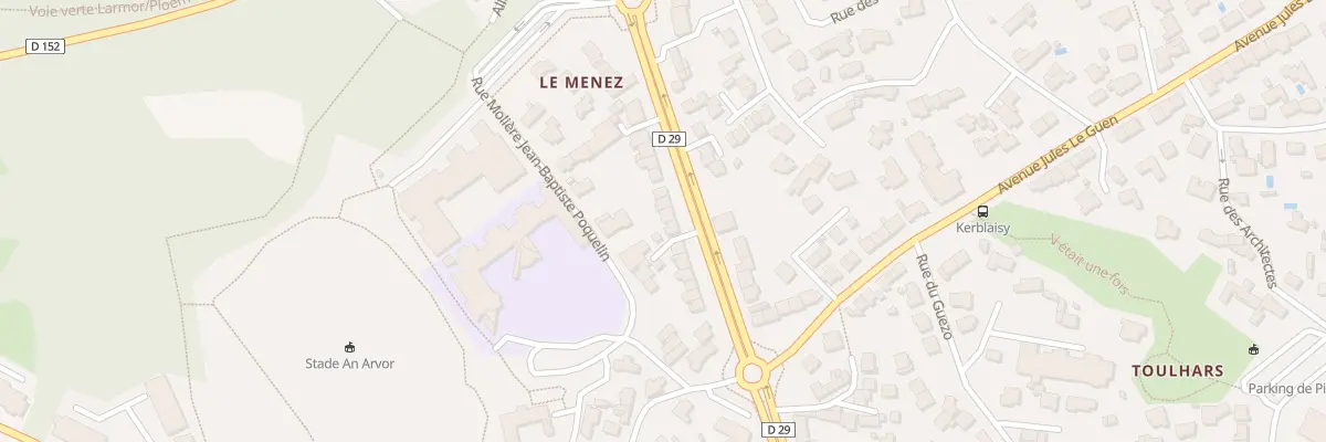 Plan du 20 Rue du Pdt Kennedy à Larmor-Plage