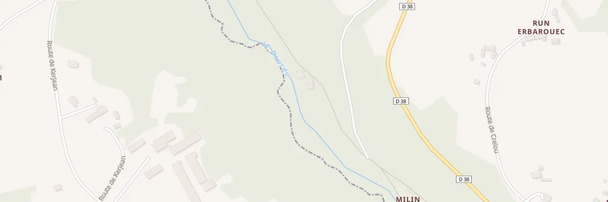 Plan du 5217A Milin Noz à Louannec