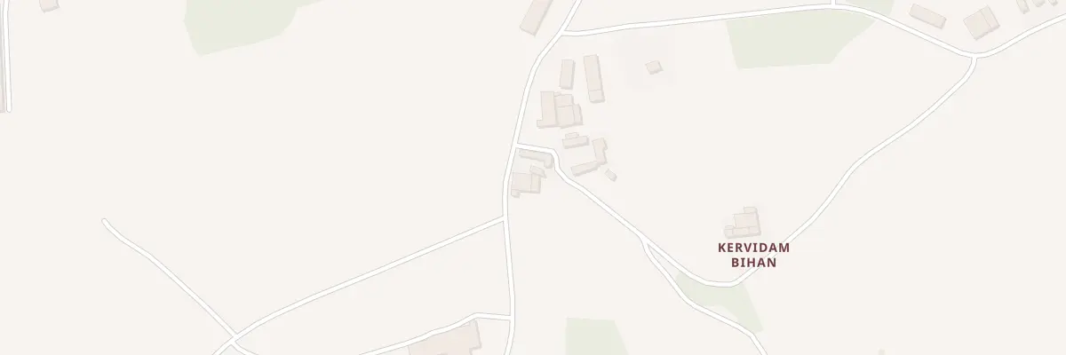 Plan du 11 Kervidam à Glomel