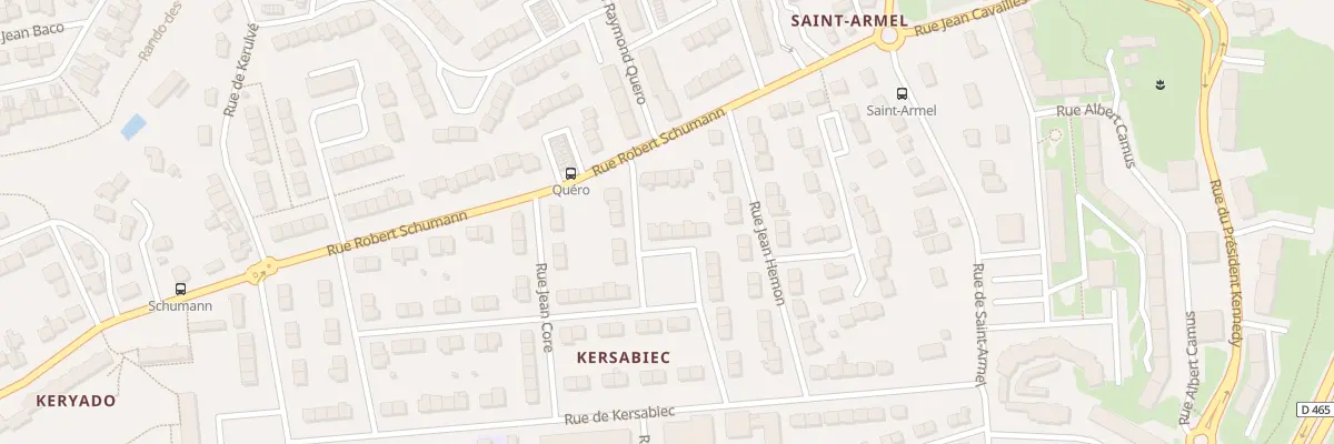 Plan du 8 Pl de la Résistance à Lorient