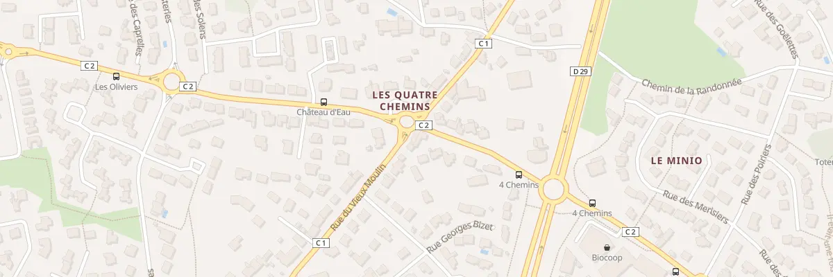 Plan du 35 Rue du Vieux Moulin à Larmor-Plage