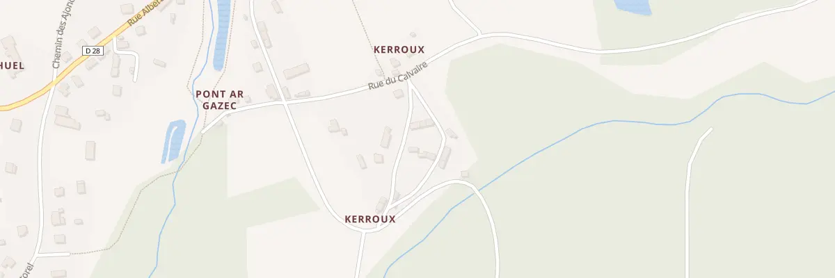 Plan du 5023 Kerroux à Saint-Servais