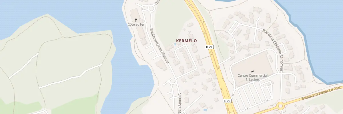 Plan du 14 Imp Jérôme Ruseff à Larmor-Plage