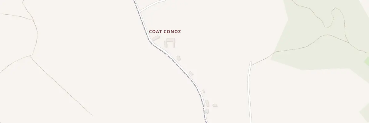 Plan du 4 Coat Conoz à Louargat