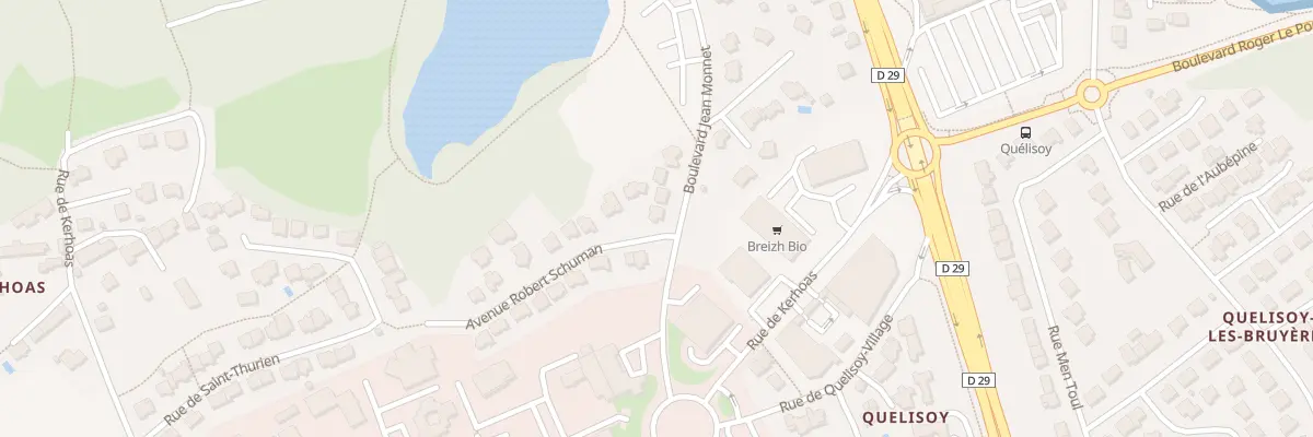 Plan du 1 Av Robert Schuman à Larmor-Plage