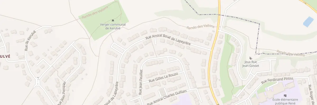 Plan du 32 Rue Jean Feuillet à Lorient