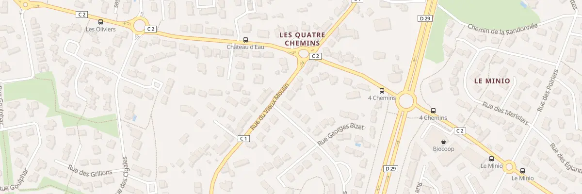 Plan du 23 Rue du Vieux Moulin à Larmor-Plage