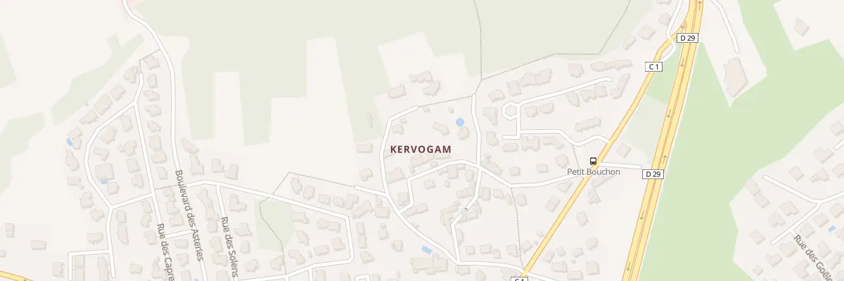 Plan du 15 Rue de Kervogam à Larmor-Plage