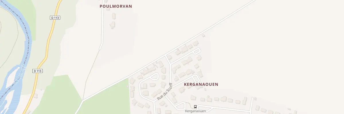 Plan du 1 Rue des Mouettes à Cléguer
